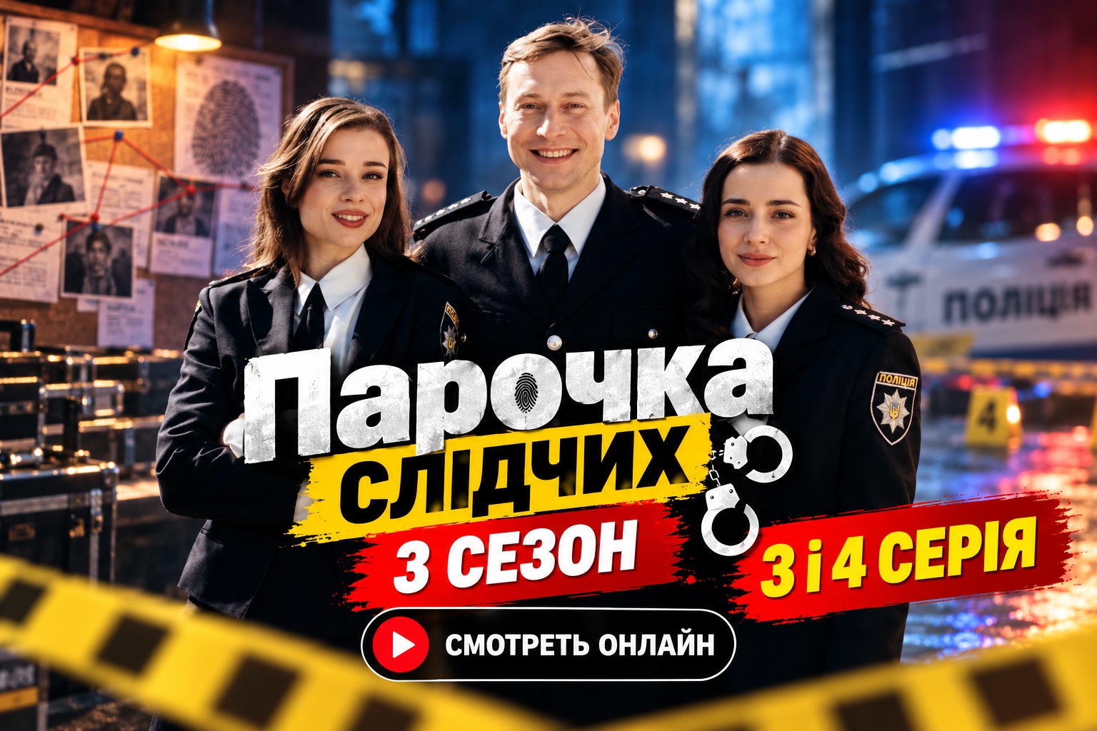 Парочка слідчих (Парочка следователей) 3 сезон 3 и 4 серия: смотреть онлайн