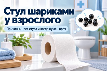 Кал шариками у взрослого: причины изменения цвета стула и когда нужно обратиться к врачу