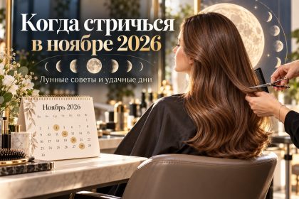 Лунный календарь стрижек ноябрь 2026 года: когда лучше идти к парикмахеру, а какие дни неблагоприятные для смены имиджа
