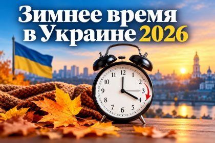 Перевод часов на зимнее время 2026 в Украине: будет ли переход, точная дата и куда переводить стрелки