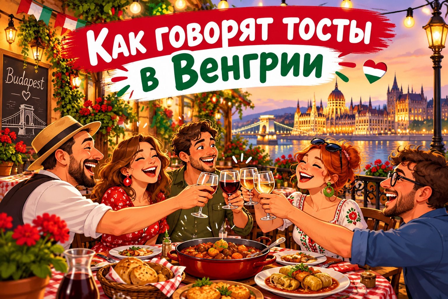 Тосты на венгерском языке: популярные фразы с переводом на русский и когда их правильно говорить