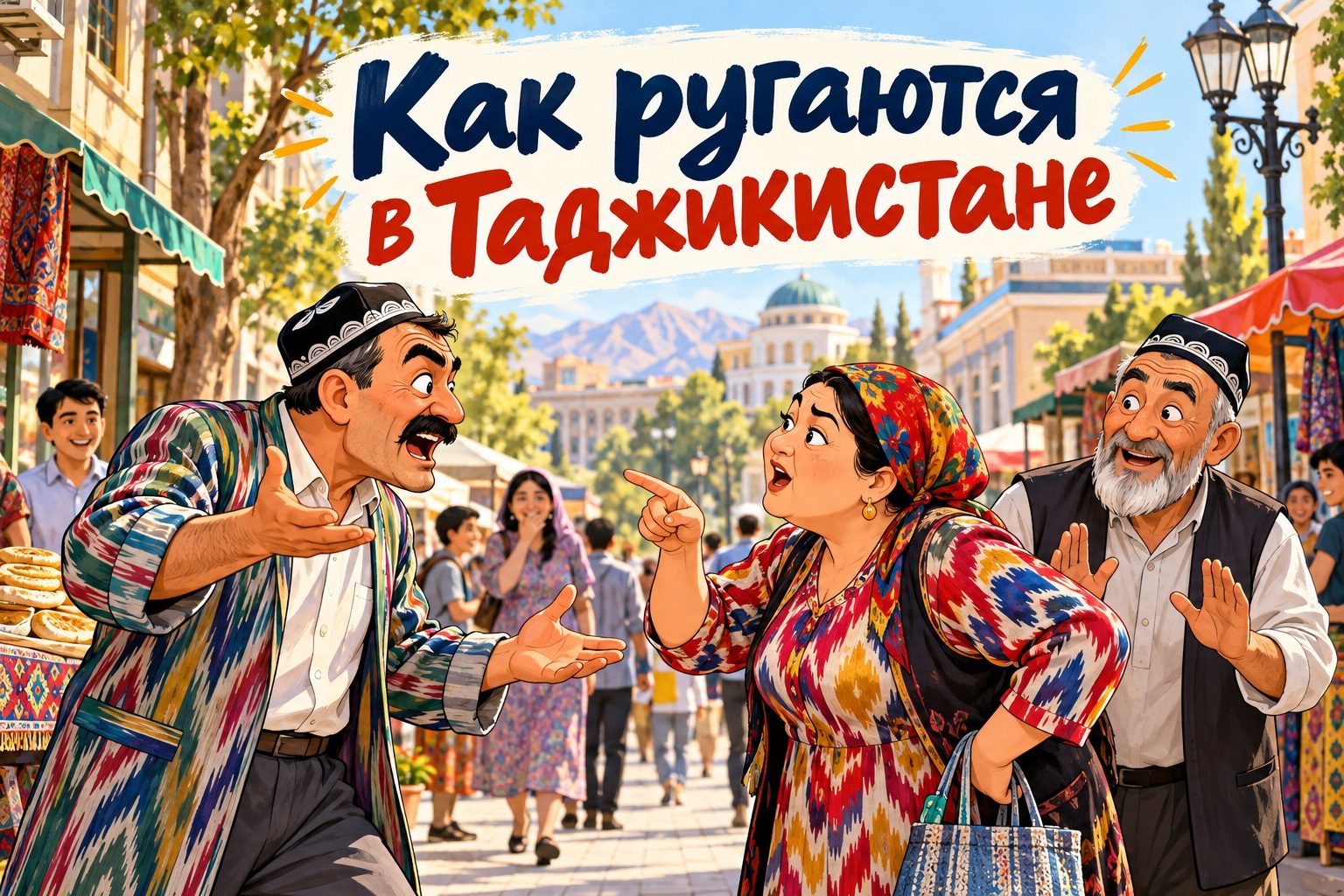 Маты на таджикском: распространенные ругательства и перевод на русский