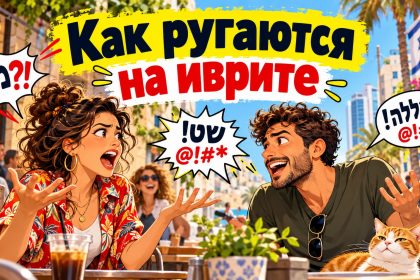 Матюки на иврите: популярные ругательства с переводом на русский
