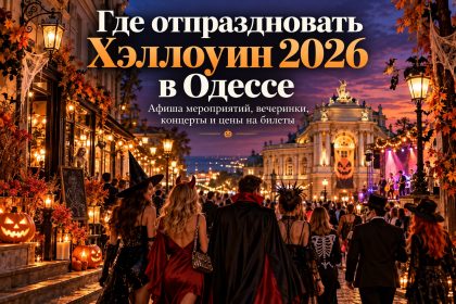 Где отпраздновать Хэллоуин 2026 в Одессе: афиша мероприятий, вечеринки, концерты и цены на билеты
