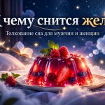 К чему снится желе мужчине и женщине: значение и толкование сна по соннику