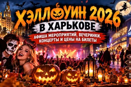 Где отпраздновать Хэллоуин 2026 в Харькове: афиша мероприятий, вечеринки, концерты и цены на билеты