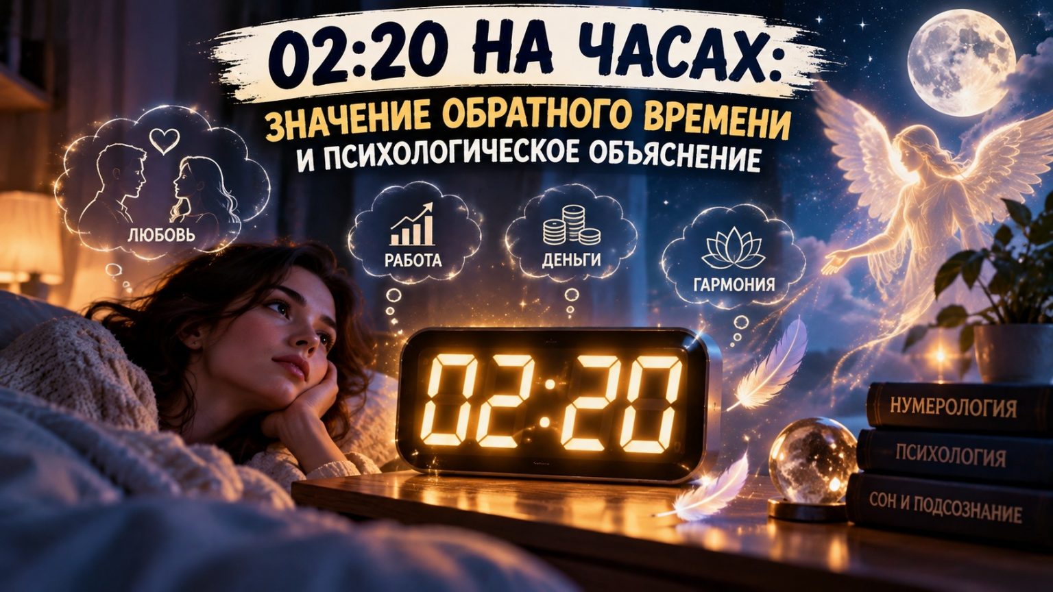 02:20 на часах: значение обратного времени и психологическое объяснение