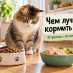 Чем лучше кормить кота: натуральная еда, сухой или влажный корм