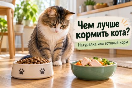 Чем лучше кормить кота: натуральная еда, сухой или влажный корм