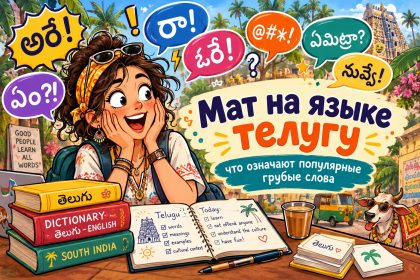 Мат на языке телугу: что означают популярные грубые слова на русском
