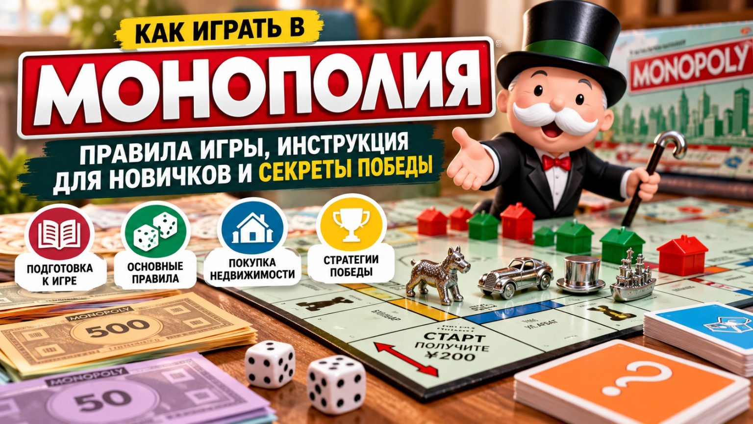 Как играть в «Монополию»: правила игры, инструкция для новичков и секреты победы