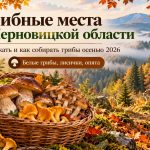 Грибные места в Черновицкой области: где искать и как собирать грибы осенью 2026