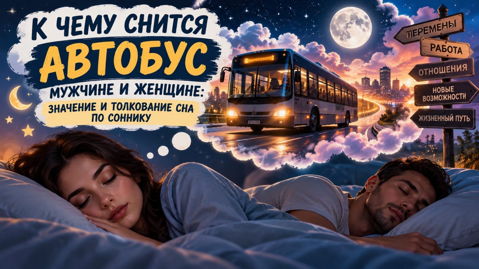 К чему снится автобус мужчине и женщине: значение и толкование сна по соннику