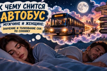 К чему снится автобус мужчине и женщине: значение и толкование сна по соннику