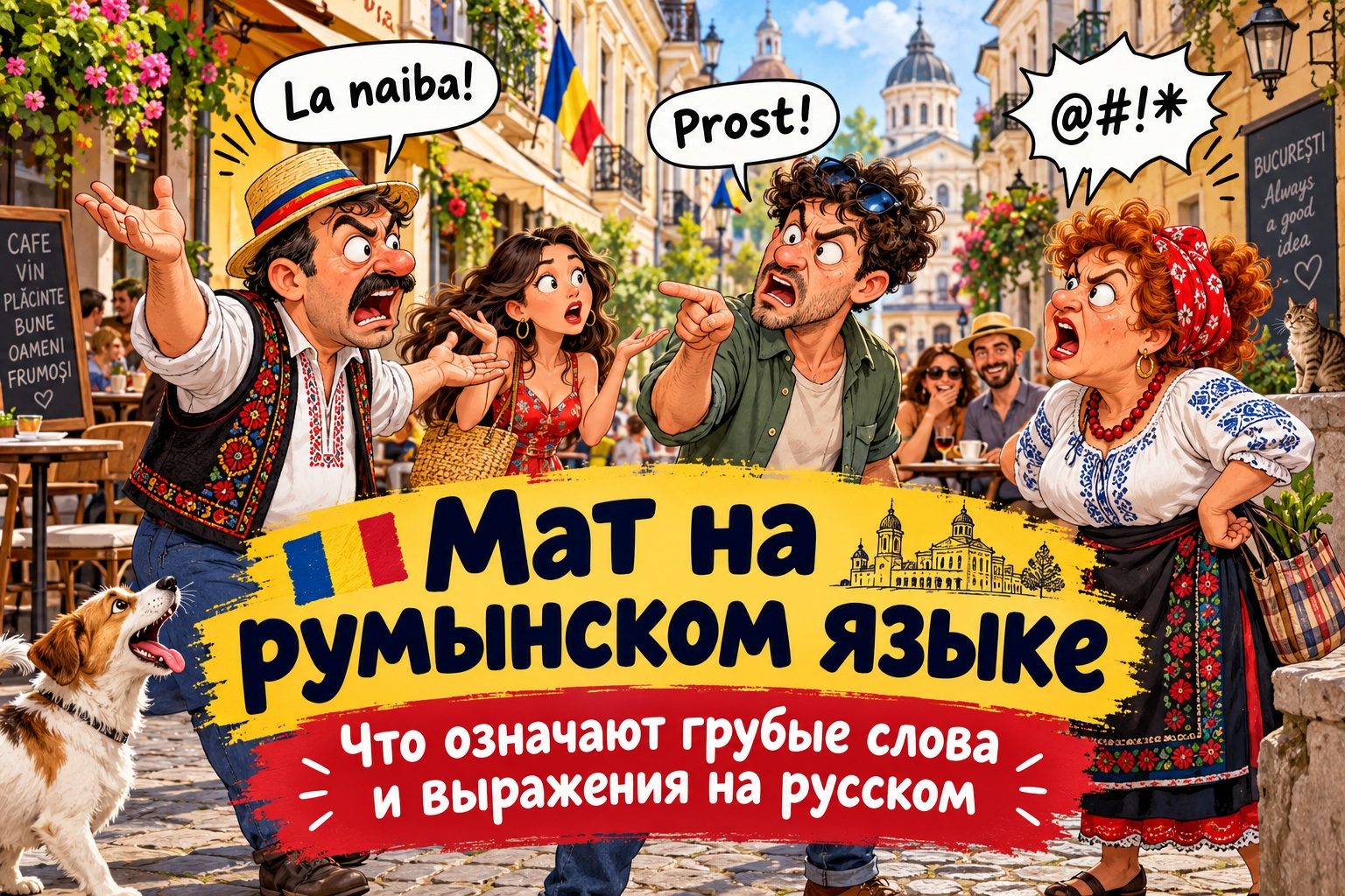 Мат на румынском языке: что означают грубые слова и выражения на русском