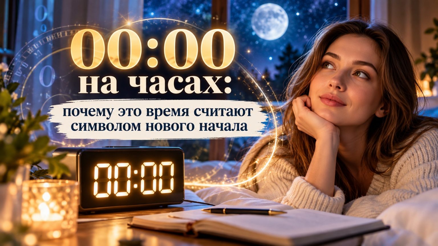 00:00 на часах: что означает время в нумерологии, любви и почему его считают знаком нового начала