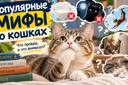 Мифы о кошках, в которые до сих пор верят: что подтверждают ветеринары, а что нет
