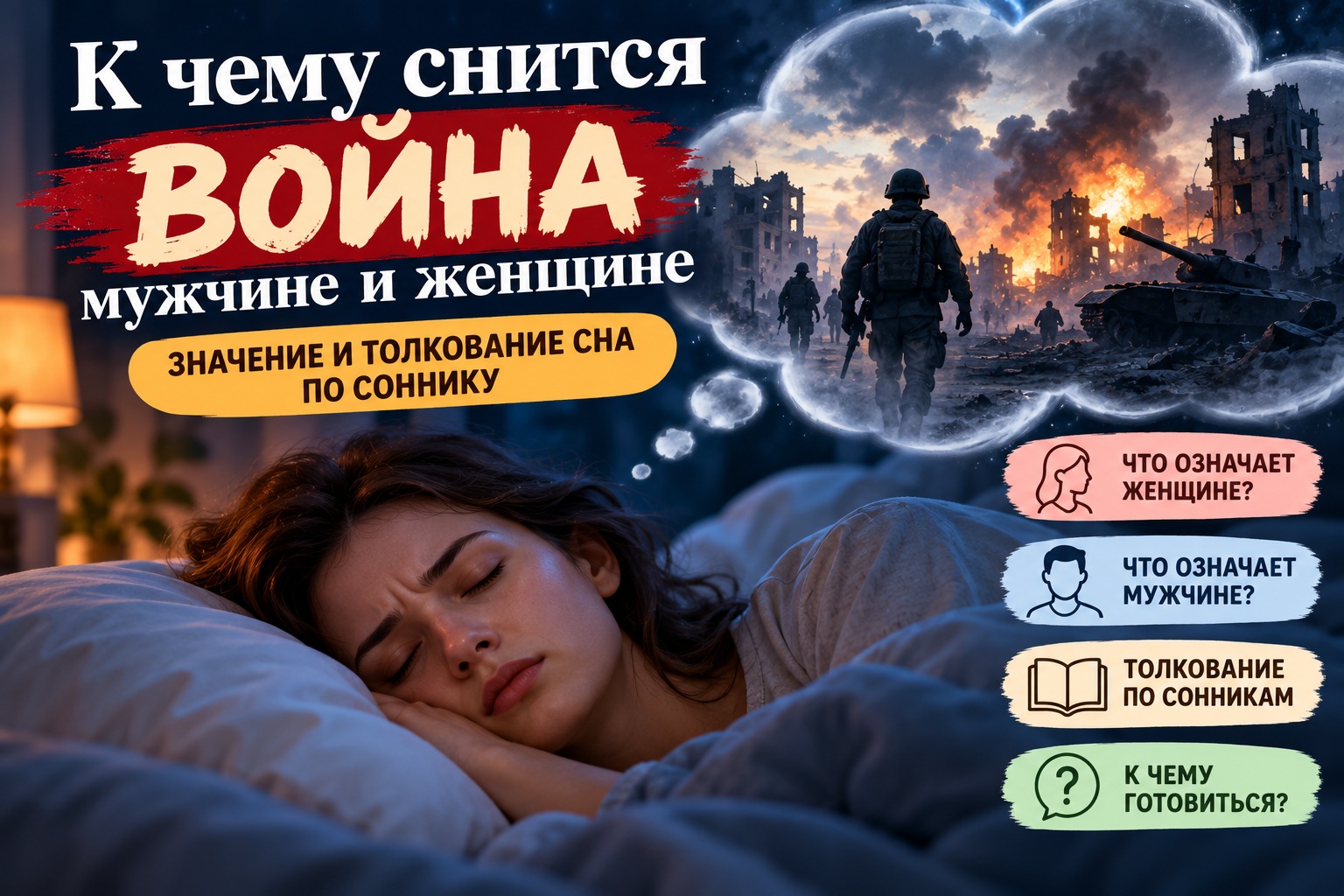 К чему снится война мужчине и женщине: значение сна, толкование по сонникам и скрытые символы