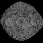 Астероид Бенну на мозаике снимков зонда OSIRIS-REx