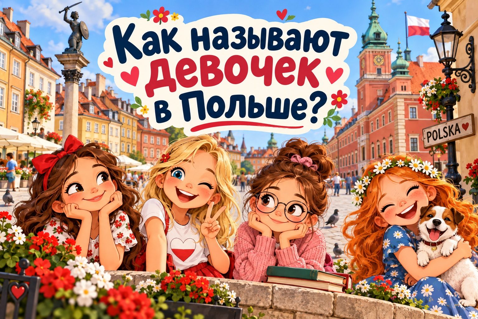Популярные женские имена в Польше: как называют девочек и что значат имена на русском