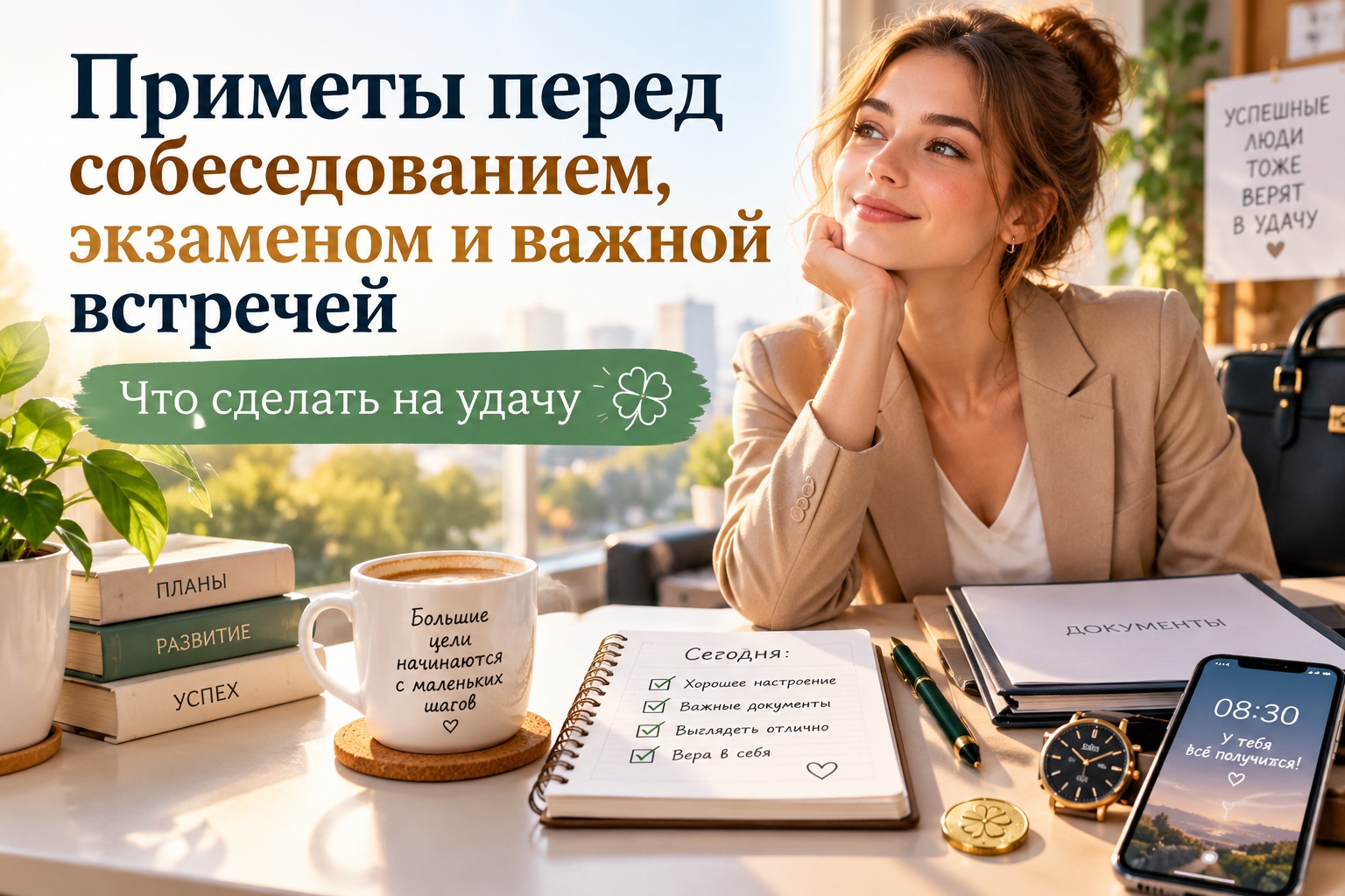 Приметы перед собеседованием, экзаменом и важной встречей: что сделать на удачу