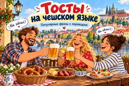 Тосты на чешском языке: популярные фразы с переводом на русский и когда их правильно говорить