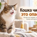 Почему кошка чихает: безобидные причины и признаки, когда нужен ветеринар