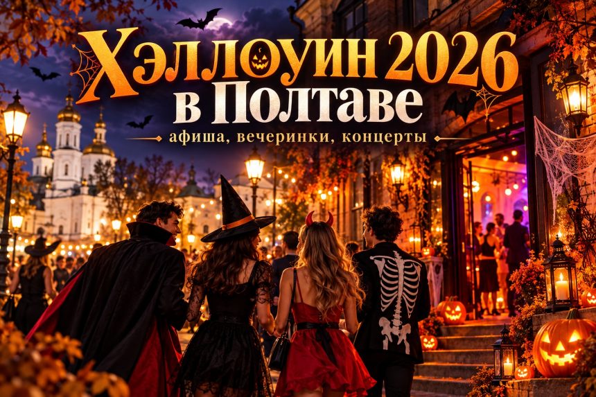Где отпраздновать Хэллоуин 2026 в Полтаве: афиша мероприятий, вечеринки, концерты и цены на билеты