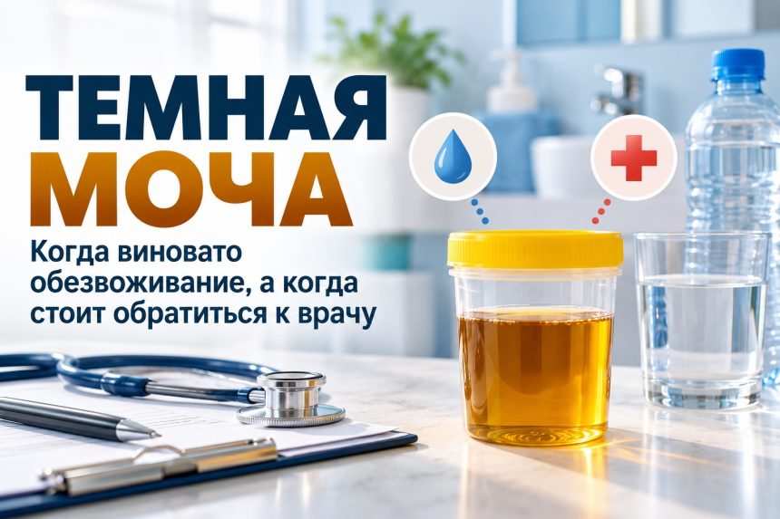 Темная моча у мужчин и женщин: 7 причин и когда нужно обращаться к врачу