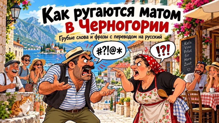 Как ругаются матом в Черногории: грубые слова, популярные ругательства и фразы с переводом на русский