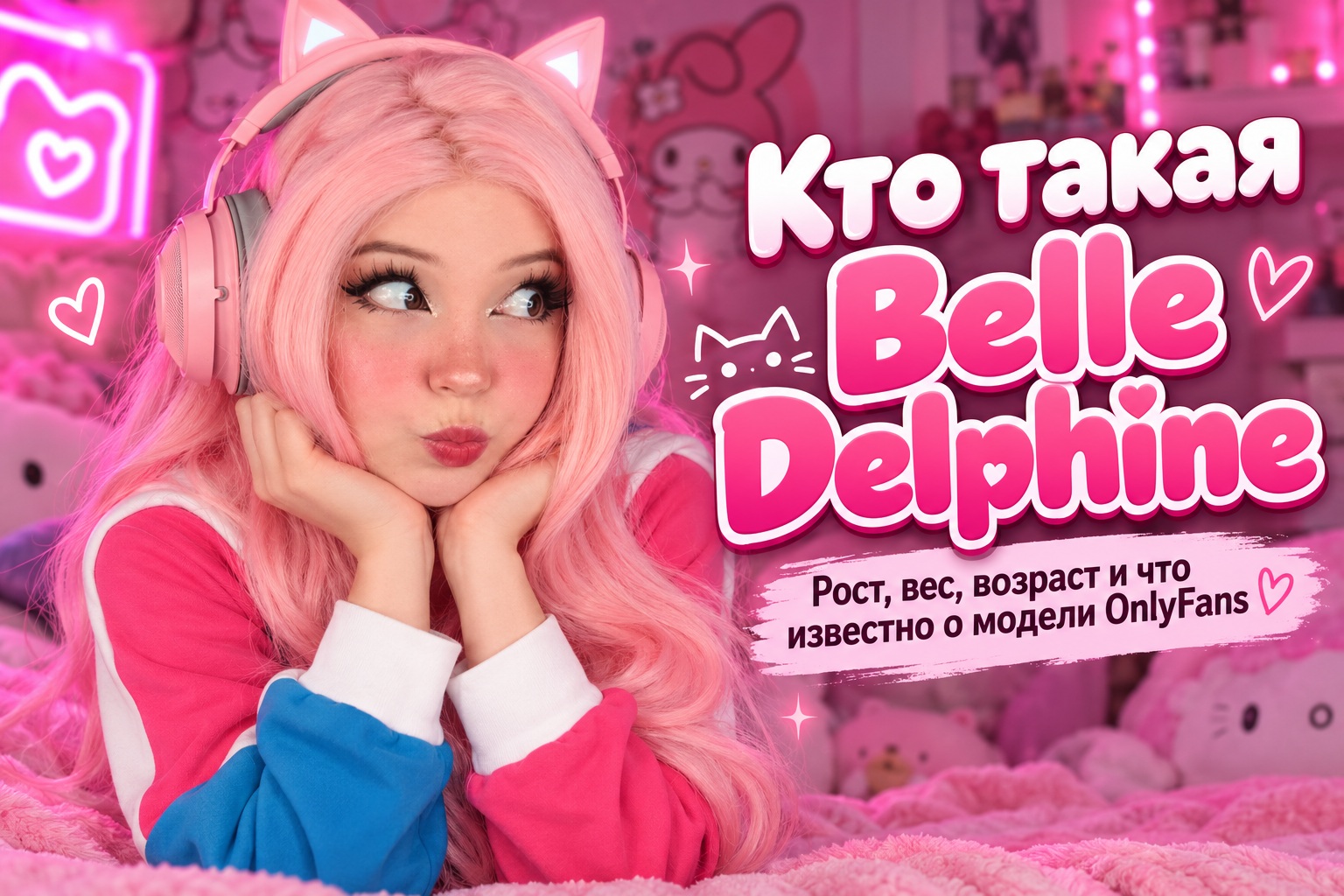 Кто такая Belle Delphine: размер груди, рост, вес, возраст и что известно о модели OnlyFans
