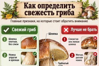 Как определить свежесть гриба по шляпке и ножке: признаки хороших и испорченных грибов