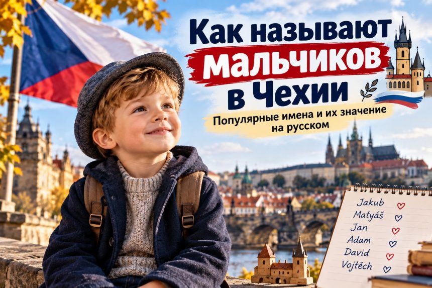 Популярные мужские имена в Чехии: как называют мальчиков и что означают имена на русском