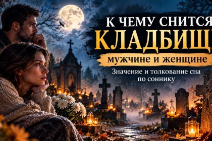К чему снится кладбище мужчине и женщине: значение и толкование сна по соннику