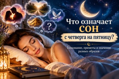 Что означает сон с четверга на пятницу: толкование сновидений, приметы и значение образов