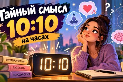 10:10 на часах: что означает совпадение в нумерологии и психологии